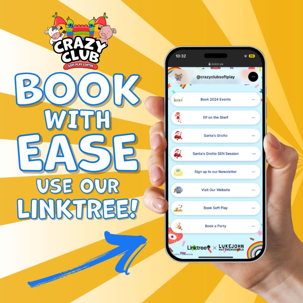 Social media post created by CMe Media for CrazyClub