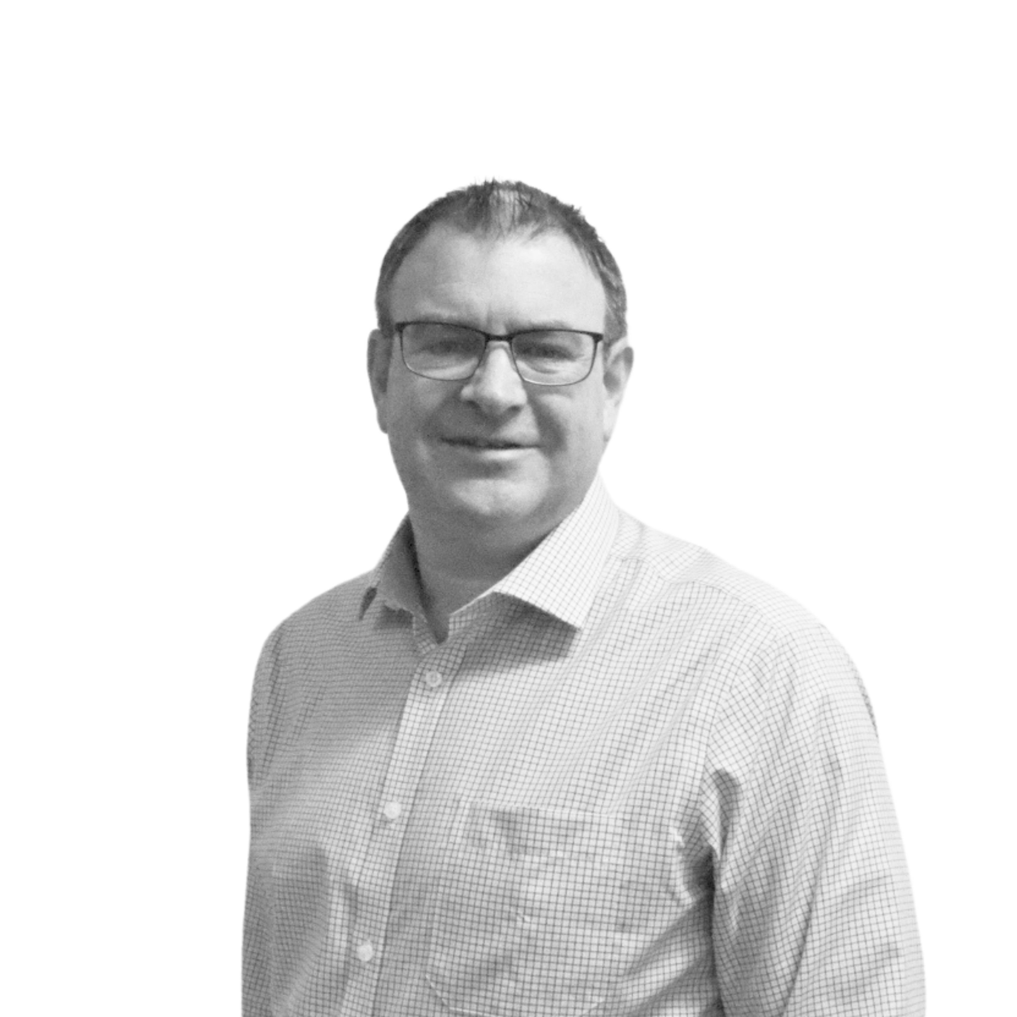 Black and White Image of Mike